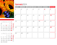 Calendari tavolo 13 pg art. 03
